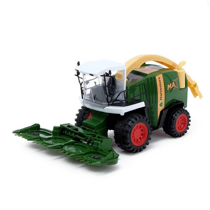Трактор инерционный «Комбайн», цвета МИКС - фото 1905415743