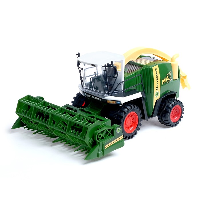 Трактор инерционный «Комбайн», цвета МИКС - фото 1905415744