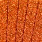 Фоамиран "Оранжевый блеск" 2 мм формат А4 (набор 5 листов) - Фото 4