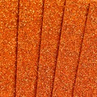 Фоамиран "Оранжевый блеск" 2 мм формат А4 (набор 5 листов) - Фото 5