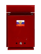 Ящик почтовый с замком, вертикальный, «Почта», бордовый - Фото 18