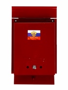 Ящик почтовый с замком, вертикальный, «Почта», бордовый - Фото 19