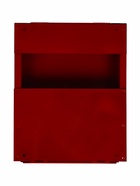 Ящик почтовый с замком, вертикальный, «Почта», бордовый - Фото 24