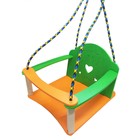 Качели детские подвесные "Мишутка", из дерева, крашеные, размер сидения: 26 × 27 × 9 см - Фото 1