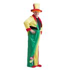 Карнавальный костюм "Клоун", шляпа с волосами, комбинезон, пиджак, р-р 50-54 - фото 1784091