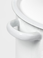 Мантоварка - позница, 12 л, 4 вставки, эмалированная, цилиндрическая, белая, рисунок МИКС - Фото 6