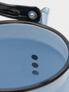 Чайник, 3.5 л, эмалированная сталь, серо-голубой - Фото 8