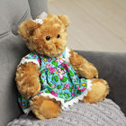 Мягкая игрушка "Медведица, девушка в цветочек", 30 см - Фото 2