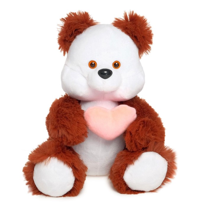 Мягкая игрушка «Медведь», с сердцем, МИКС - фото 1887729421