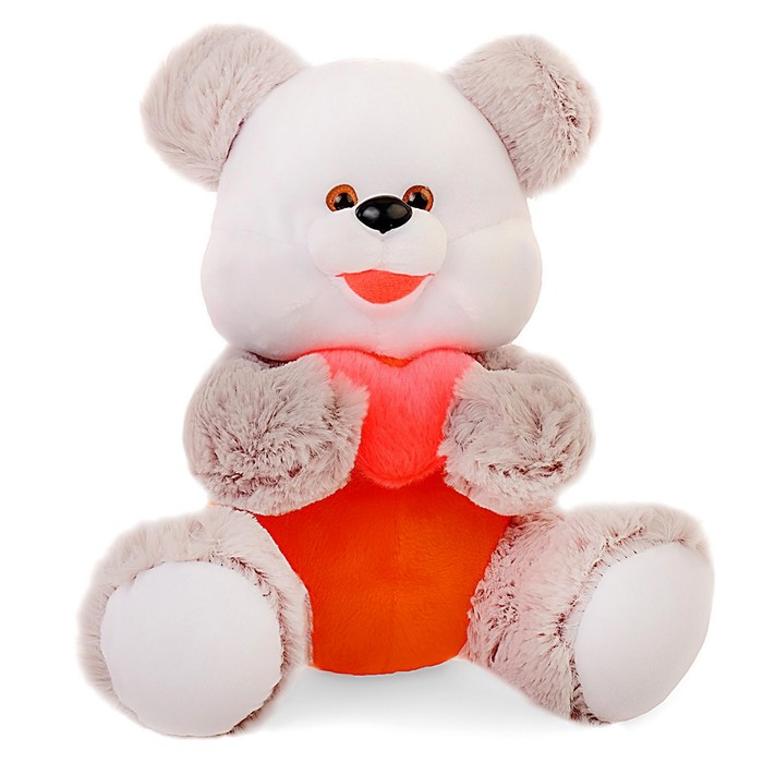 Мягкая игрушка «Медведь», с сердцем, МИКС - фото 1906865237