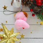 Мягкая игрушка-подвеска "Собачка" с сердцем на груди, цвета МИКС - Фото 2