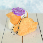 Мягкая игрушка-подвеска "Собачка в шляпке", цвета МИКС - Фото 2