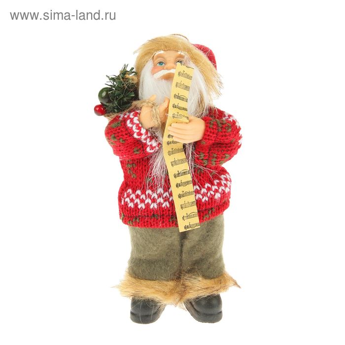 Дед Мороз, в свитере, с кузовком - Фото 1