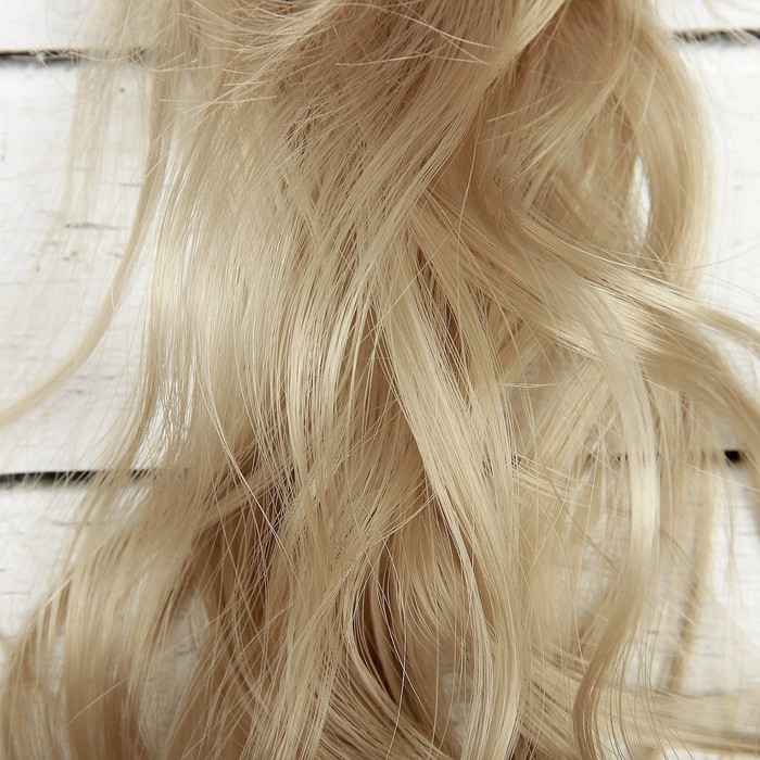 Волосы - тресс для кукол «Кудри» длина волос: 40 см, ширина: 50 см, №16 - фото 1905415888