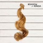 Волосы - тресс для кукол «Кудри» длина волос: 40 см, ширина:50 см, №18 - Фото 2