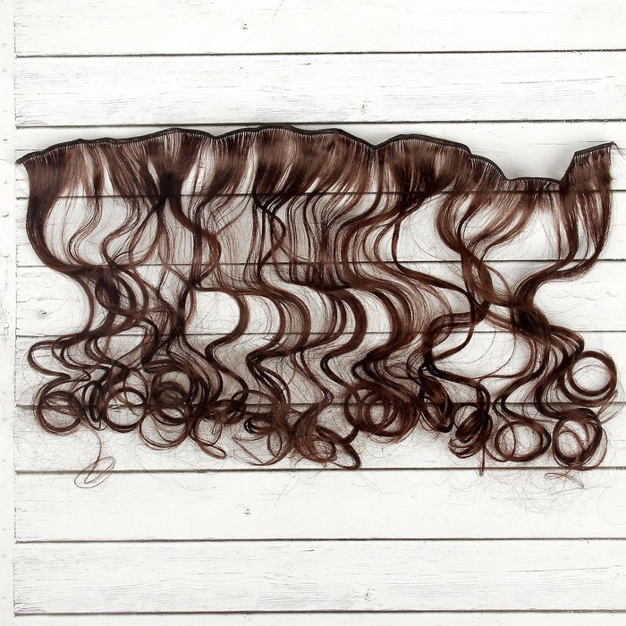 Волосы - тресс для кукол «Кудри» длина волос: 40 см, ширина: 50 см, №6А - фото 1905415914
