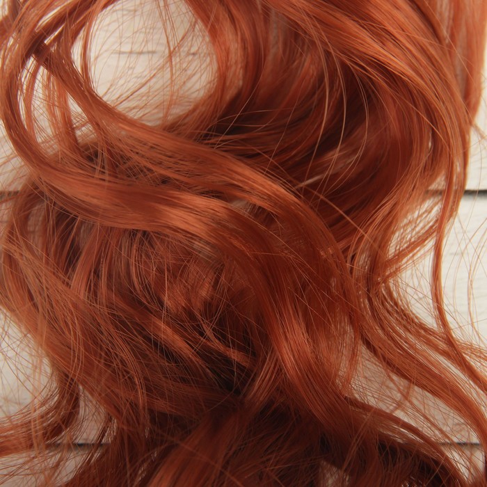 Волосы - тресс для кукол «Кудри» длина волос: 40 см, ширина:50 см, №13 - фото 1905415920