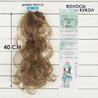 Волосы - тресс для кукол «Кудри» длина волос: 40 см, ширина:50 см, №18Т - фото 3803118