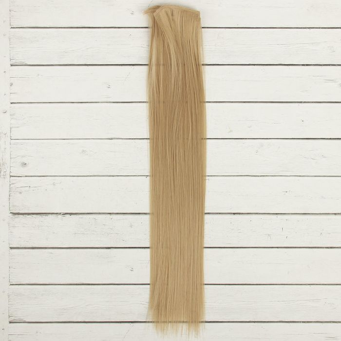 Кукольные волосы-тресс «Прямые» длина волос: 40 см, ширина:50 см, №16 - фото 1905415941
