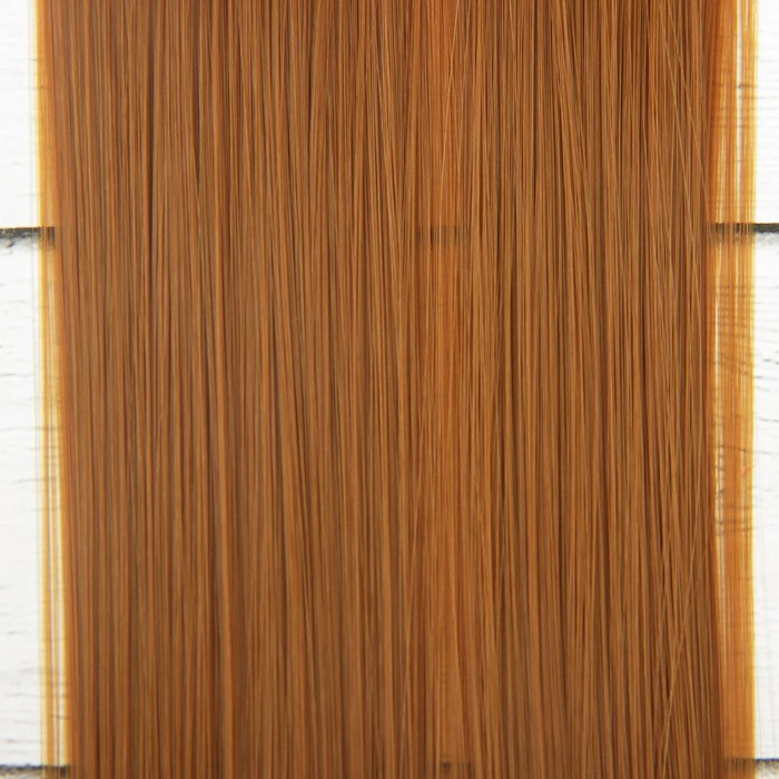Кукольные волосы-тресс «Прямые» длина волос: 40 см, ширина: 50 см, №27В - фото 1905415950