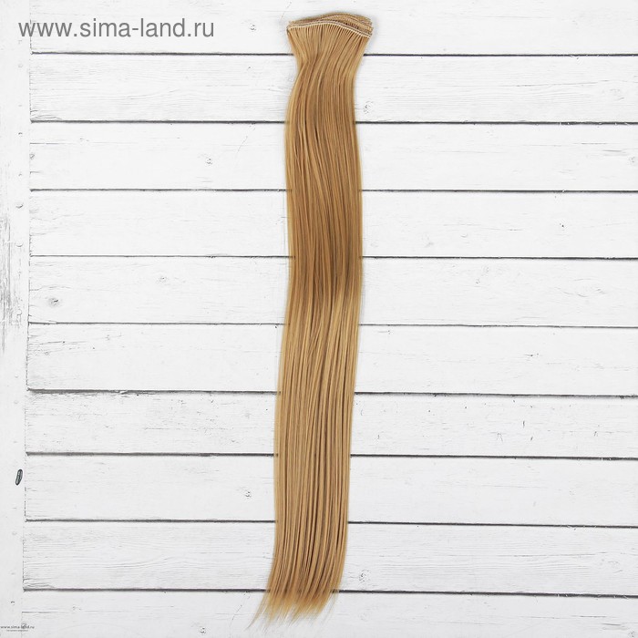Волосы - тресс для кукол «Прямые» длина волос: 40 см, ширина: 50 см, №27 - Фото 1