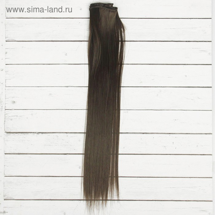 Волосы - тресс для кукол «Прямые» длина волос: 40 см, ширина: 50 см, №8 - Фото 1