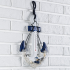 Декор настенный, панно с термометром «Якорь с цепью», 33×23×5 см - Фото 2