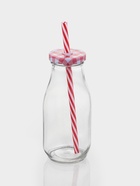 Бутыль «Лаконичность», 350 мл, с крышкой и трубочкой, 6.5×15.5 см, стекло - Фото 1