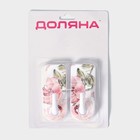 Крючки самоклеящиеся Доляна «Цветы», 2 шт., МИКС - Фото 5