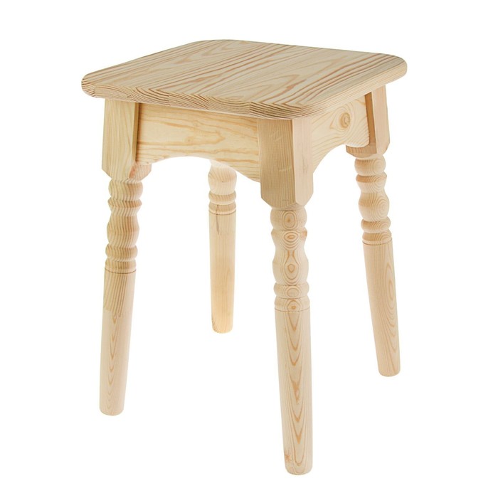 Табурет для бани и сада «Классика», 45×30×30 см, дерево, «Добропаровъ»