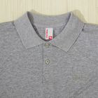Рубашка-поло для мальчика, рост 128 см, цвет серый меланж CAJ 61373 - Фото 2
