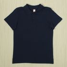 Рубашка-поло для мальчика, рост 128 см, цвет тёмно-синий CAJ 61373 - Фото 1