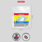 Набор обложек ПП 10 штук, 212×347 мм, 50 мкм, ErichKrause Fizzy Clear, для тетрадей и дневников, фиксированная, с тиснением - Фото 6