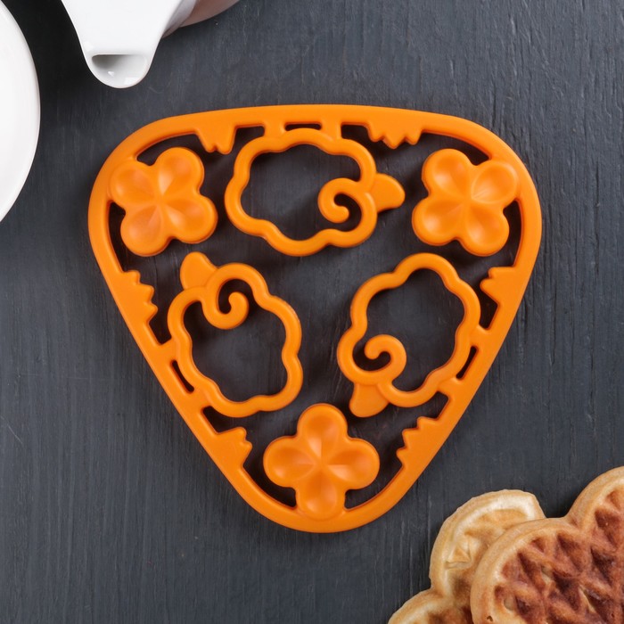 Подставка под горячее 14 см "Треугольник" - Фото 1