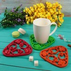 Подставка под горячее 14 см "Треугольник" - Фото 3