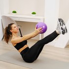 Мяч для йоги и пилатеса Sangh, d=25 см, 100 г, фиолетовый - Фото 8