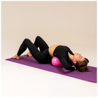 Мяч для йоги и пилатеса Sangh, d=25 см, 100 г, цвет розовый - Фото 5