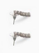 Набор 2 предмета: серьги, чокер «Лёд» три ряда, цвет белый в серебре, 30 см - Фото 6