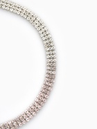 Набор 2 предмета: серьги, чокер «Лёд» три ряда, цвет белый в серебре, 30 см - Фото 7