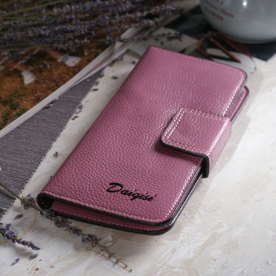 Кошелёк женский на молнии, 2 отдела, отдел для карт, монет, цвет розовый