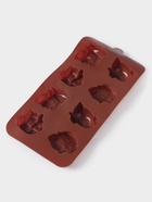 Форма для мармелада и шоколада Доляна «Машинки», силикон, 21×11 см, 8 ячеек (4.3×3.5 см), коричневая - Фото 3
