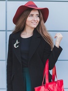 Брошь «Жар-птица с волшебным хвостом», цветная в золоте 2291594