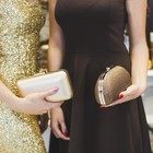 Клатч женский, отдел на рамке, длинная цепь, цвет золотой - Фото 6