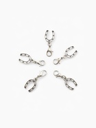 Шарм для браслета «Оберег» подкова на удачу, цвет серебряный - Фото 2