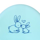 Горшок детский музыкальный «Кролики», цвет нежно-бирюзовый - Фото 2