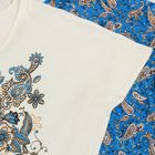 Комплект женский (футболка, бриджи) Рафаэлло цвет васильковый, р-р 44 вискоза - Фото 4