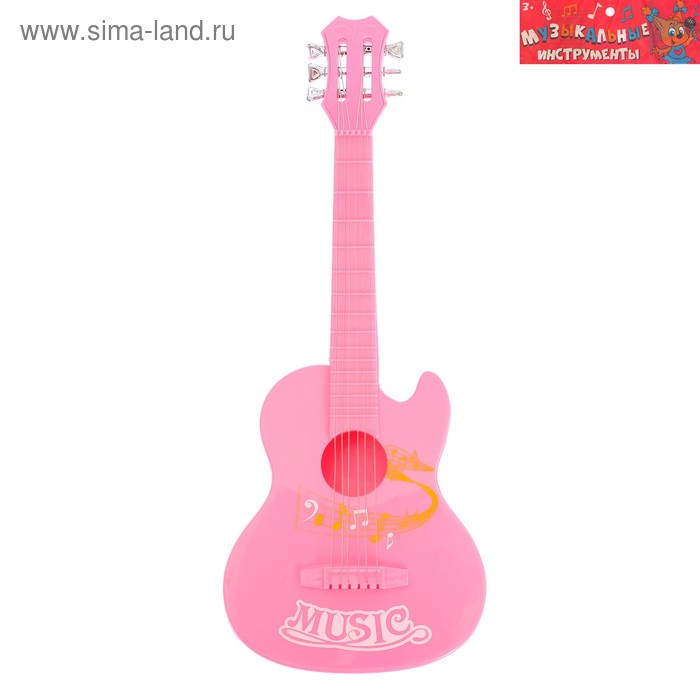 Музыкальная игрушка гитара «Мелодия», МИКС - Фото 1