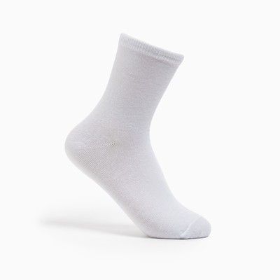 Носки детские, цвет белый, размер 12-14