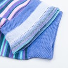 Носки женские, цвет голубые полоски, размер 23-25 - Фото 4