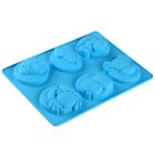 Форма силиконовая для выпечки Доляна «Зодиак», 20×16×3 см, 6 ячеек, цвет МИКС - Фото 2